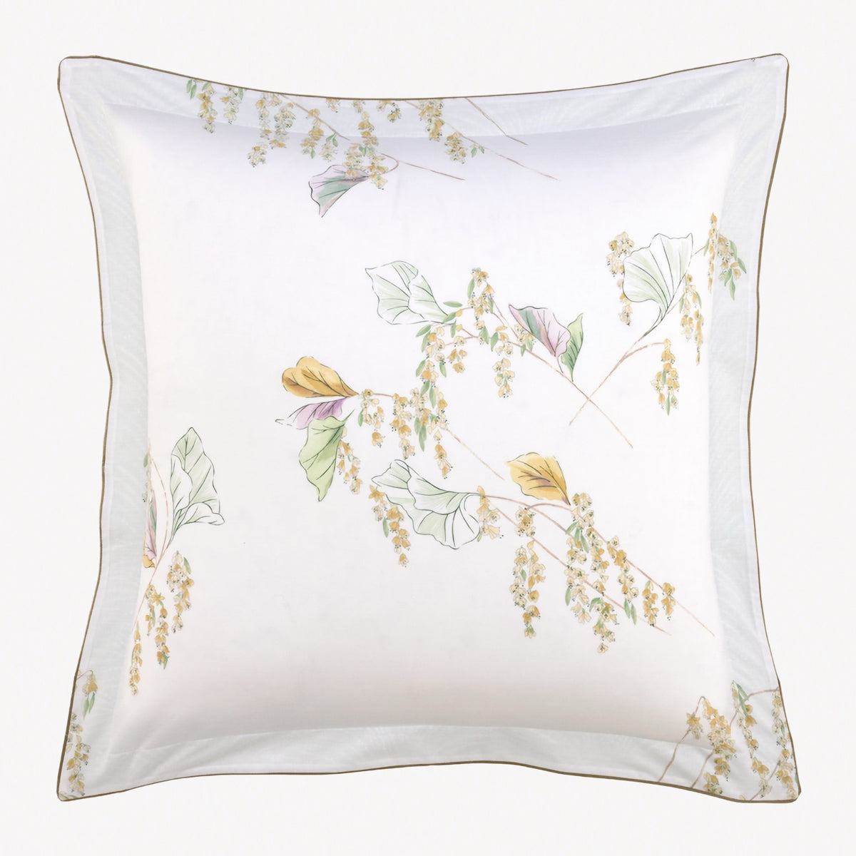 Euro Sham of Yves Delorme Pollen Bedding