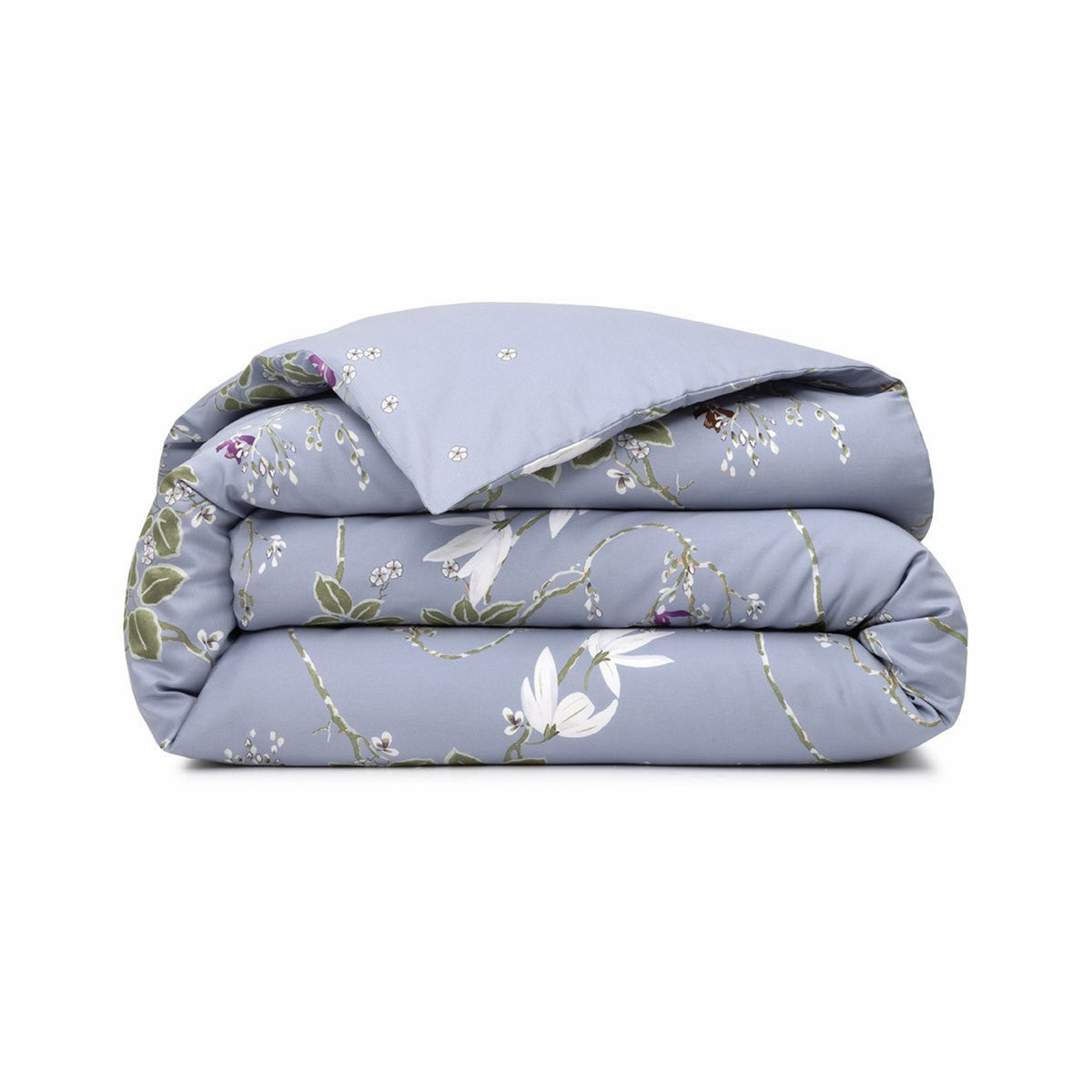 Folded Duvet Cover from Yves Delorme Rameau Bedding Collection