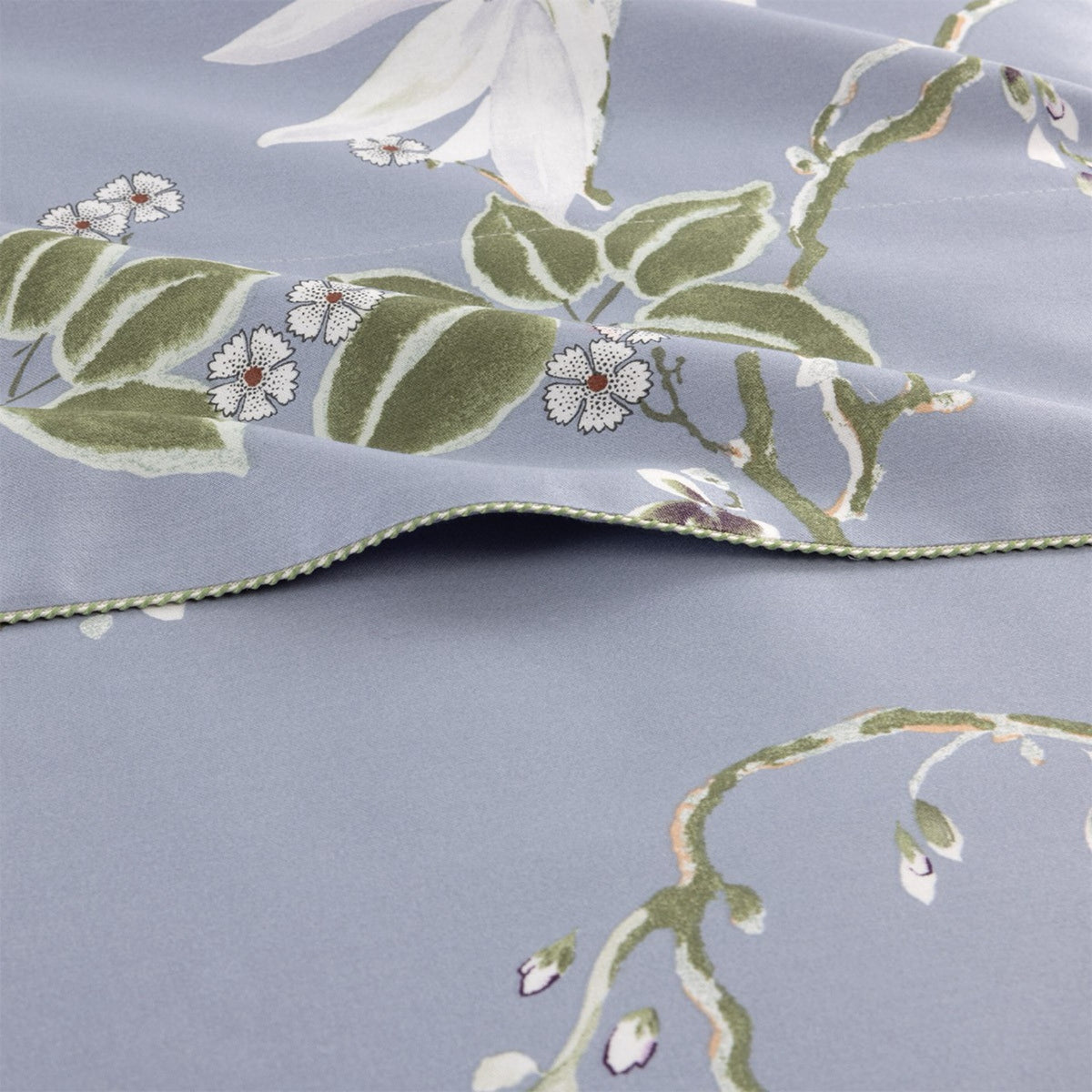 Fabric Detail of Yves Delorme Rameau Bedding Collection