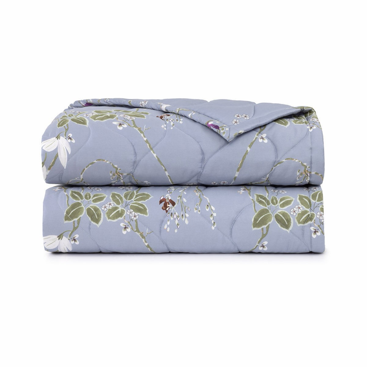 Quilted Coverlet from Yves Delorme Rameau Bedding Collection