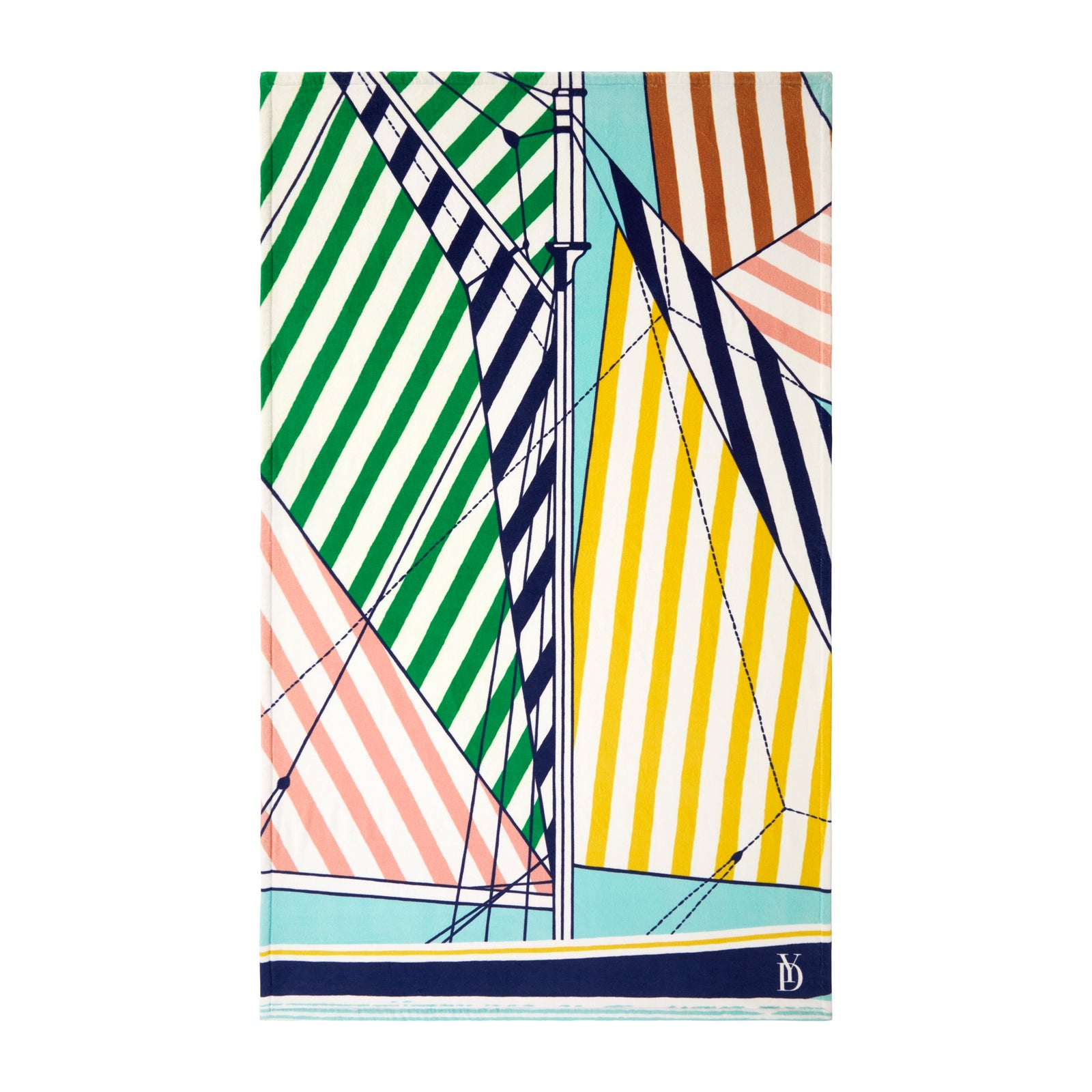 Silo Image of Yves Delorme Regates Beach Towel