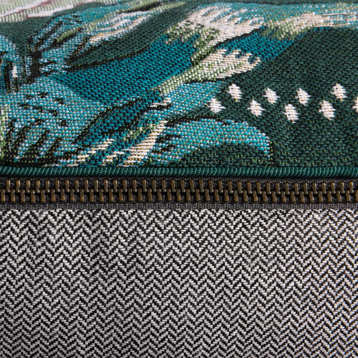 Closeup of Foret Yves Delorme Reverie Decorative Pillows