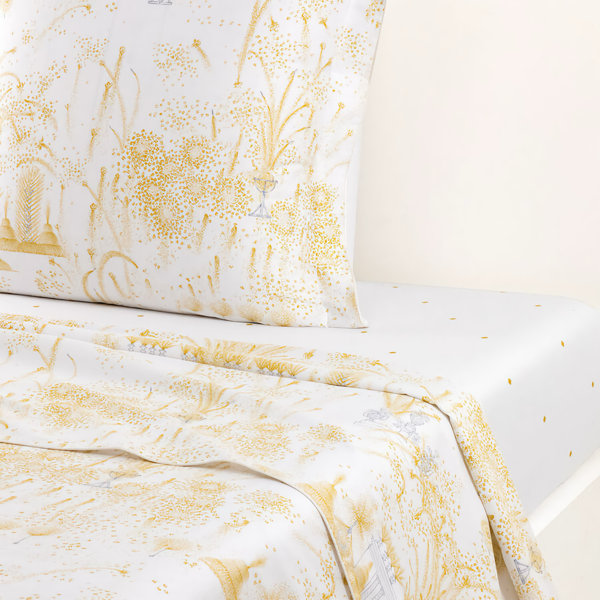 Flat Sheet of Yves Delorme Royal Bedding