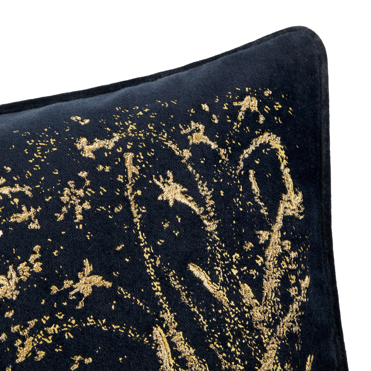 Corner Detail of Yves Delorme Royal Decorative Pillow