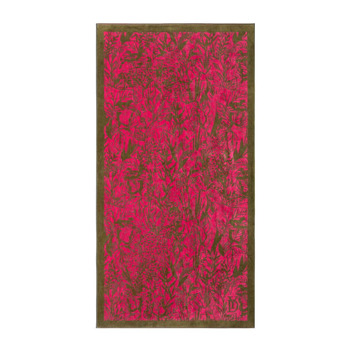 Yves Delorme Sao Beach Towels in Fuchsia