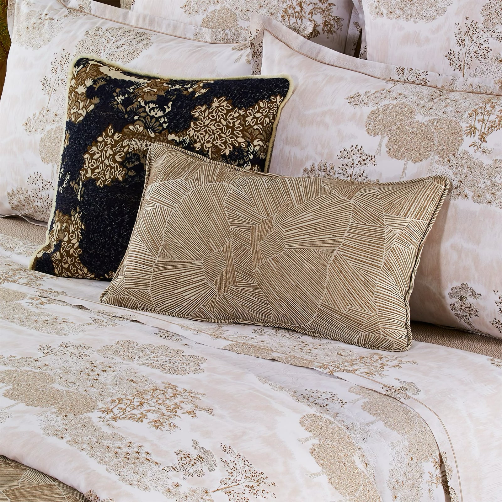 Yves Delorme Sequoia Decorative Pillow With Paysages Decorative Pillow