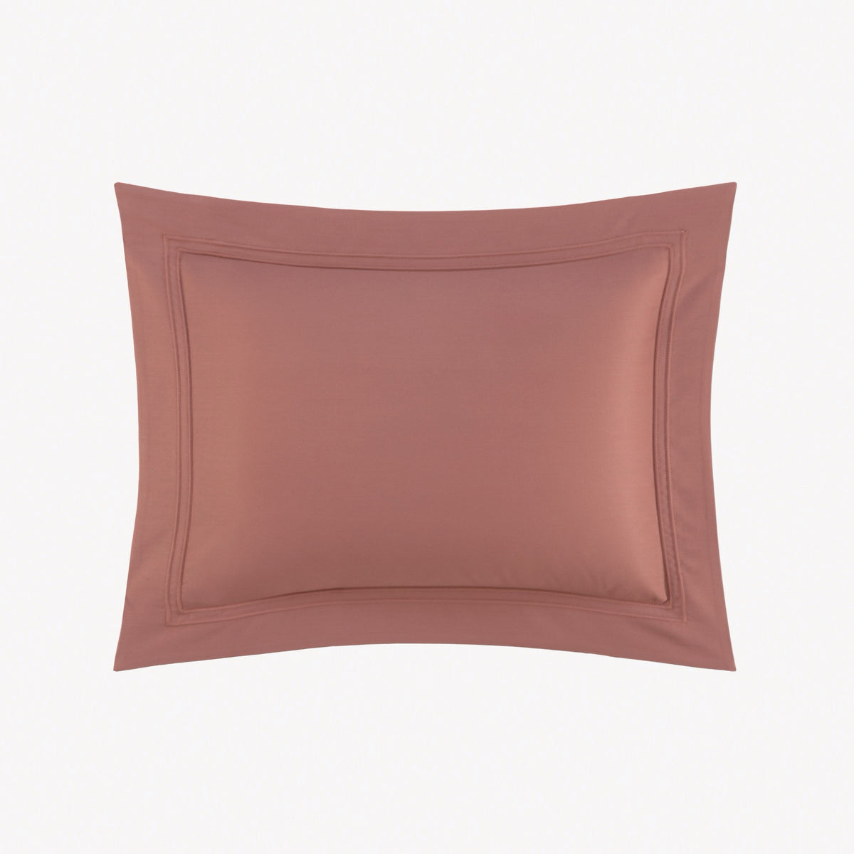 Boudoir Sham of Yves Delorme Triomphe Bedding in Santal