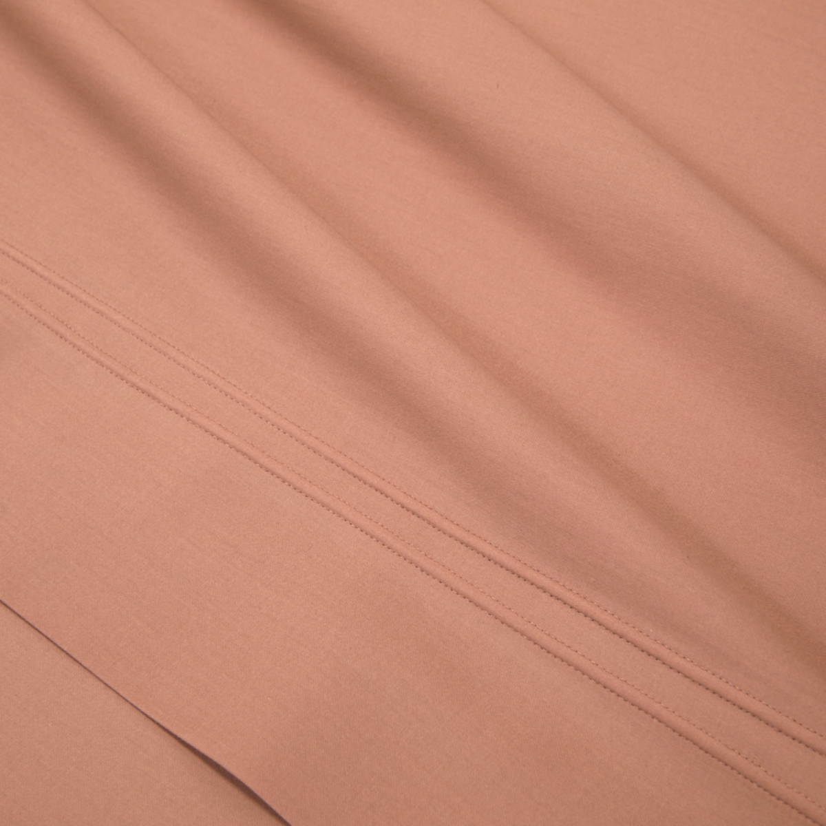 Fabric Detail of Yves Delorme Triomphe Bedding in Sienna Color