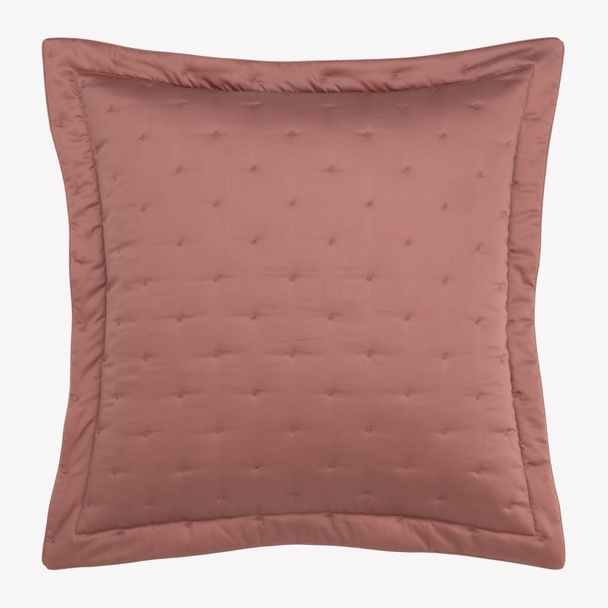 Euro Sham of Yves Delorme Triomphe Quilted Bedding in Santal