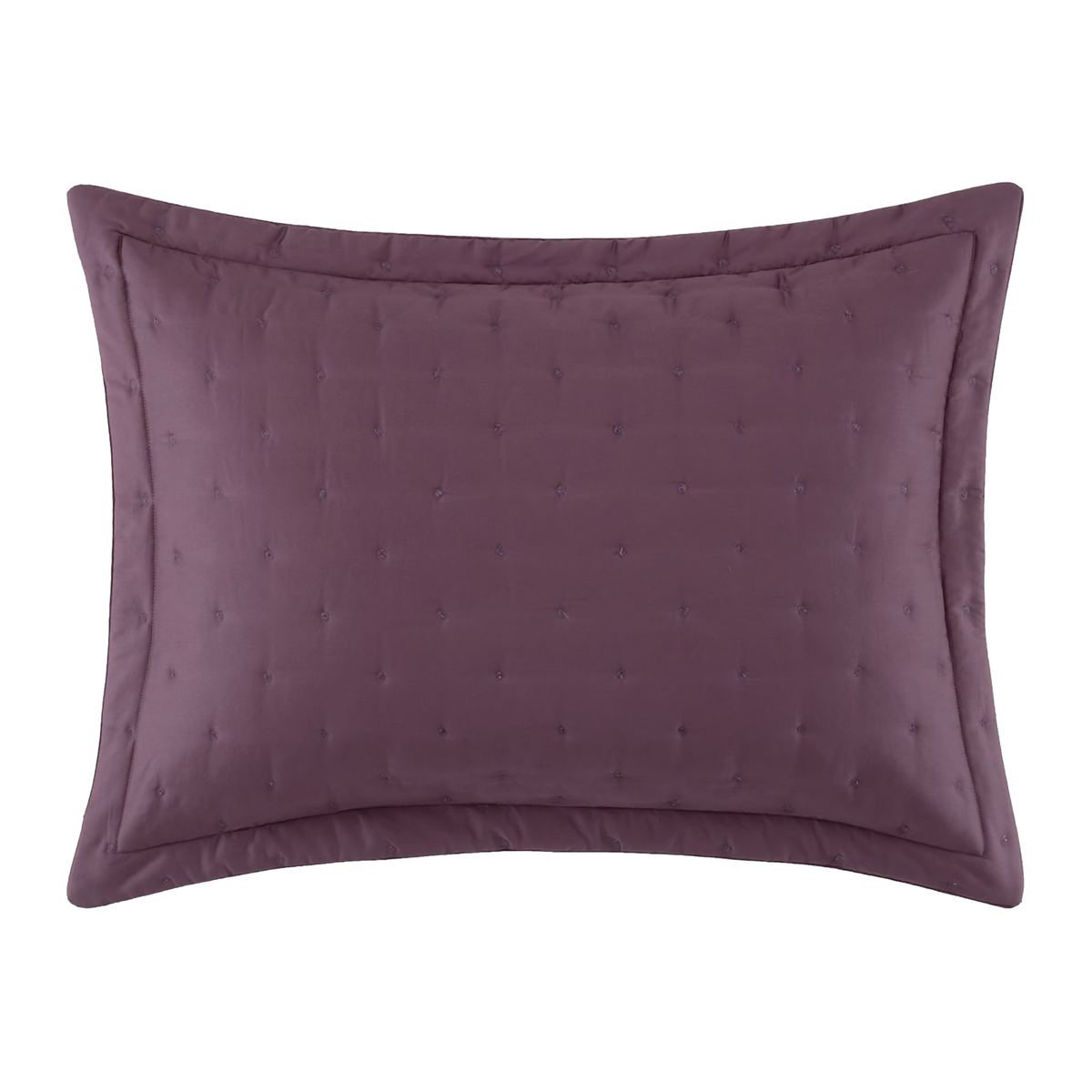 Quilted Sham of Yves Delorme Triomphe Bedding in Iris