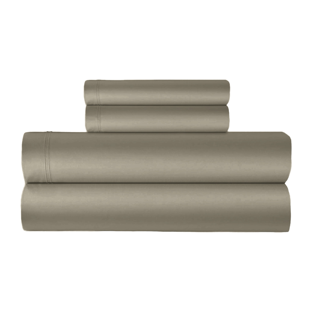 Sheet Set of Yves Delorme Trimphe in Kaki