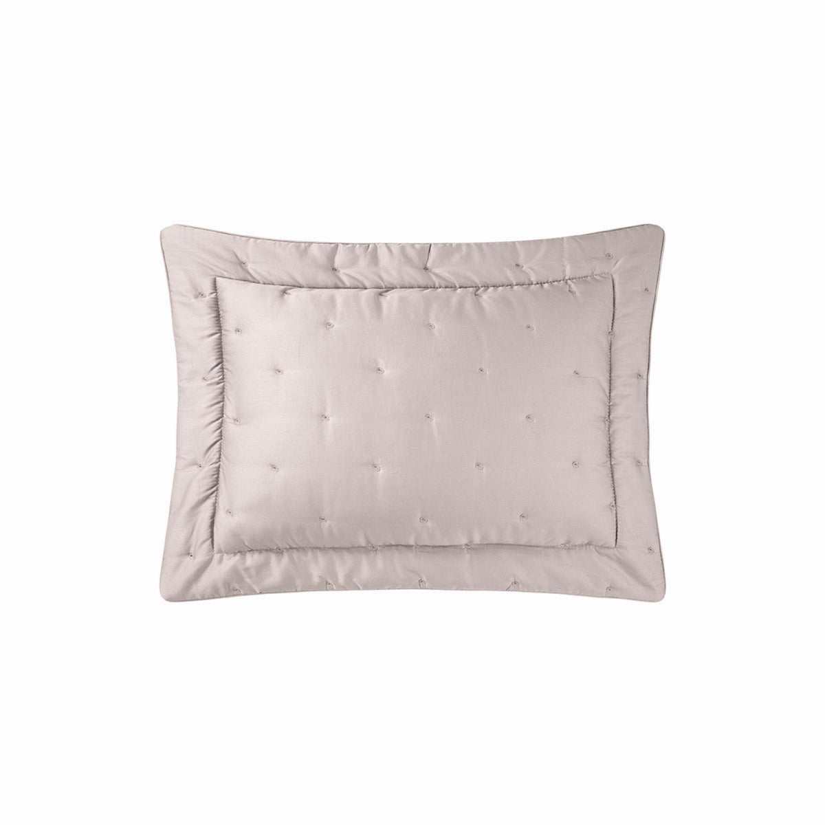 Silo of Yves Delorme Triomphe Quilted Boudoir Sham in Loutre color