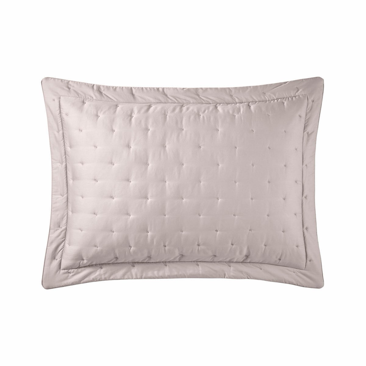 Silo of Yves Delorme Triomphe Quilted Sham in Loutre color