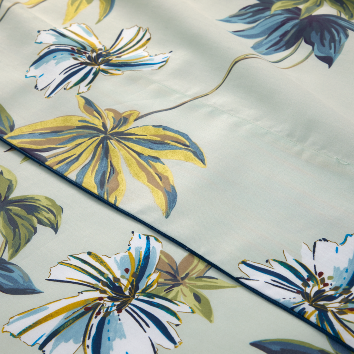 Fabric Closeup of Yves Delorme Tropical Bedding