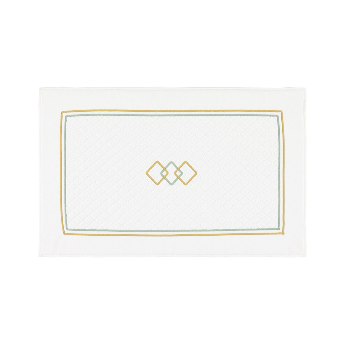 Yves Delorme Villa Bath Mat against a white background