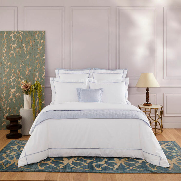 Yves Delorme Athena in Celeste Lifestyle Image