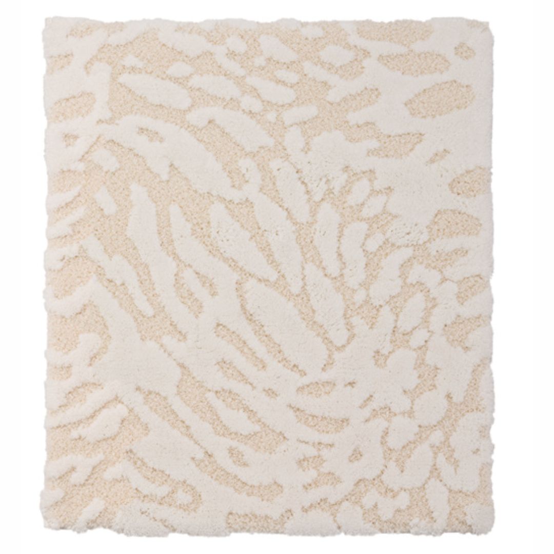 Silo image of Habidecor Flow Bath Rug small size in Ivory