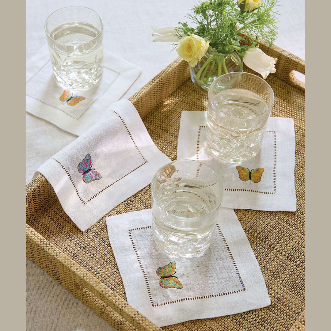 Square Sferra Bordano Cocktail Napkins