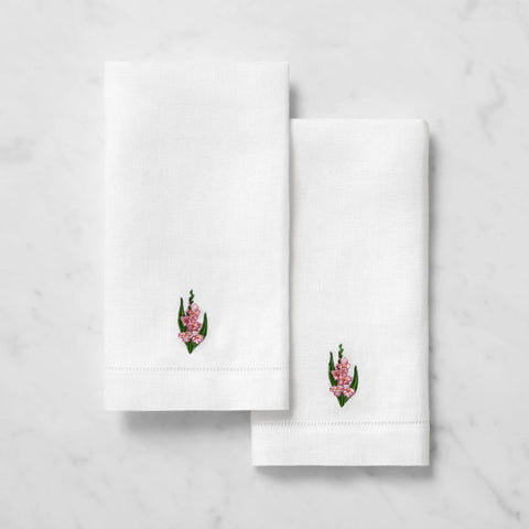 Sferra Fiorenza Guest Towels - August Gladiolus featured image