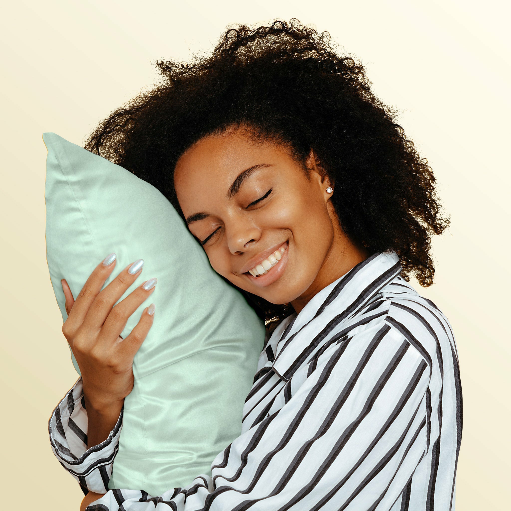 Silk shops pillowcase african american hair