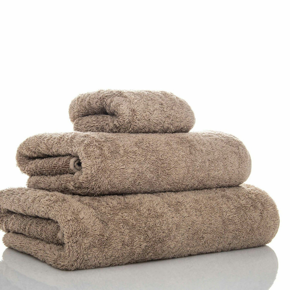 Graccioza Egoist Bath Towels Stack Stone Fine Linens