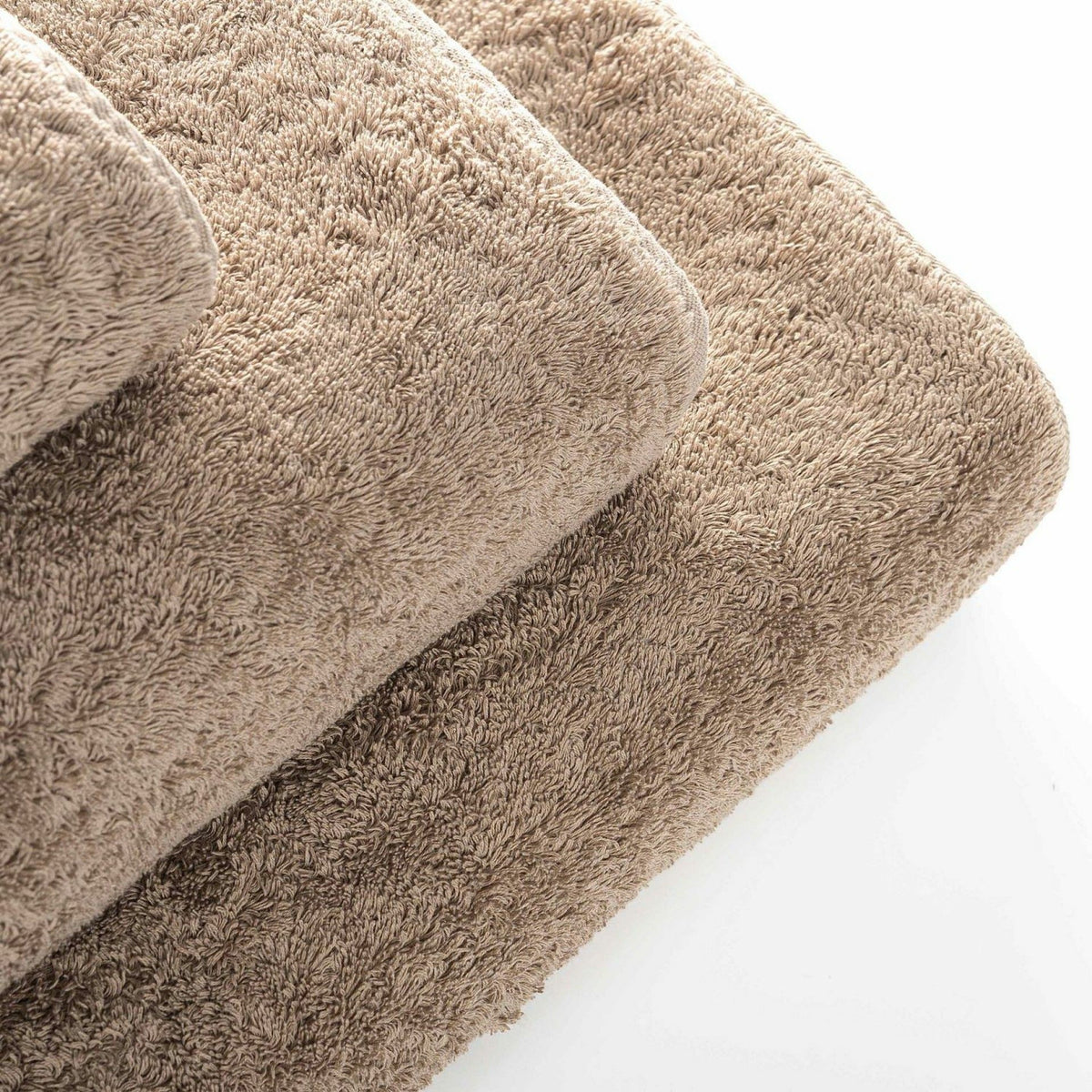 Graccioza Egoist Bath Towels Top Stack Stone Fine Linens