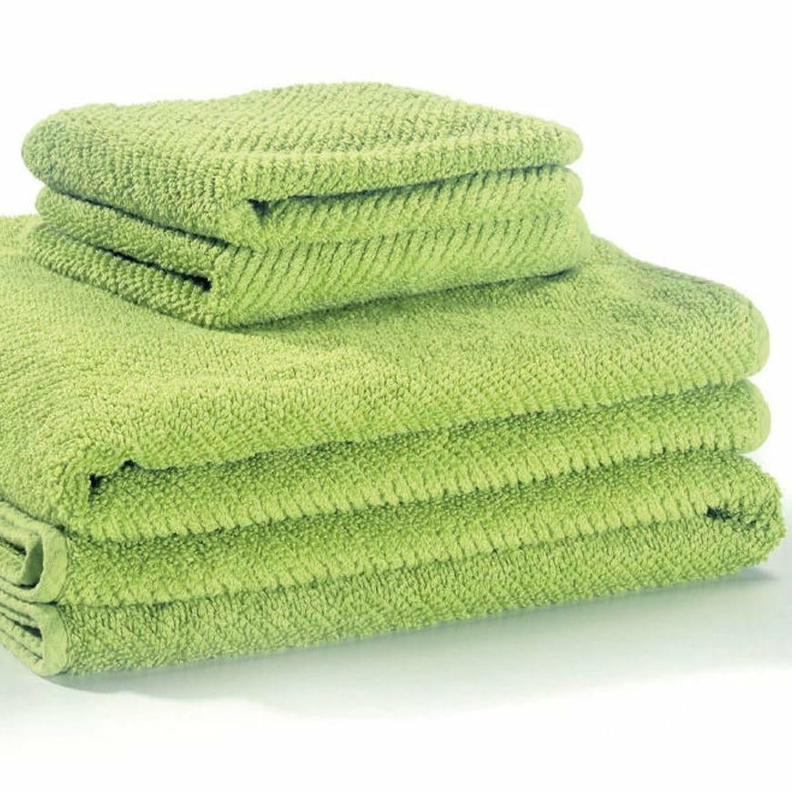 Abyss Twill Bath Towels Double Size Stack Fine Linens