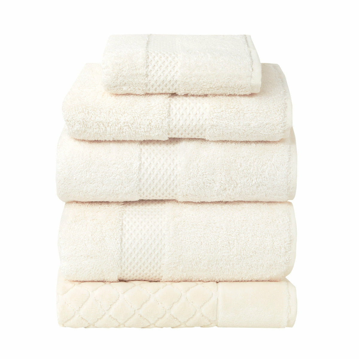 Yves Delorme Etoile Bath Towels and Mats Main Nacre Fine Linens