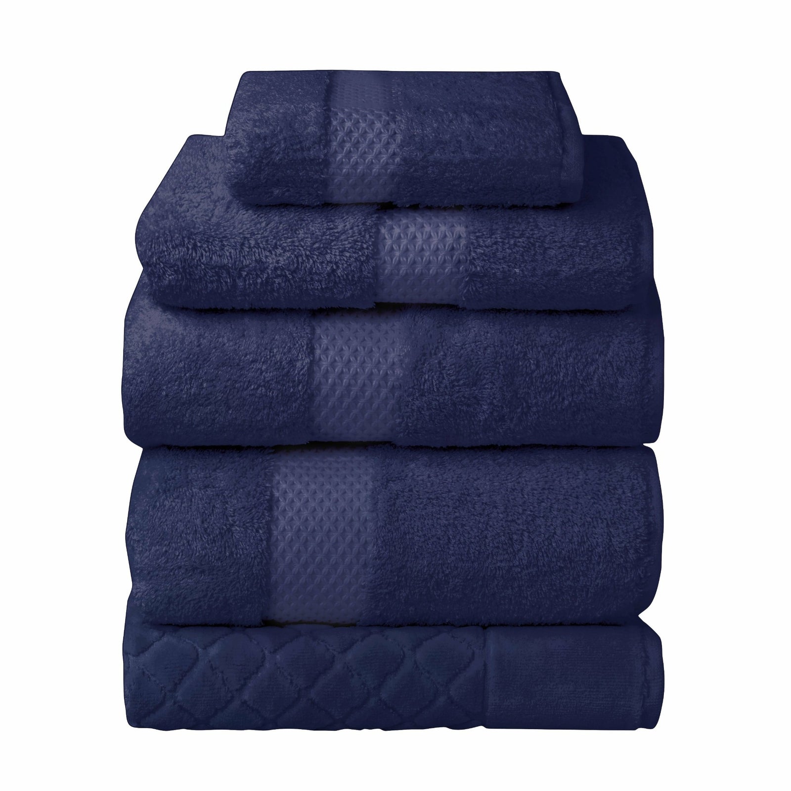 Yves Delorme Etoile Bath Towels and Mats Main Marine Fine Linens