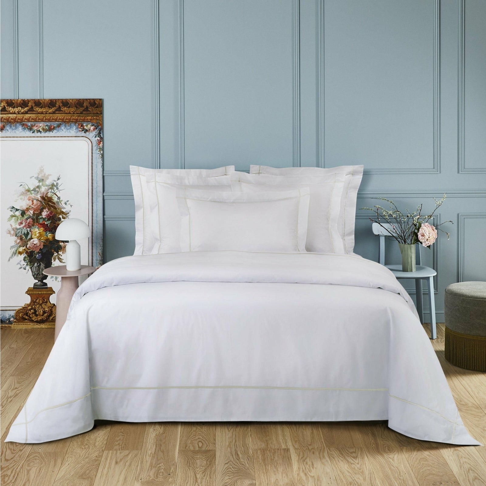 Yves Delorme Athena Bedding Main Nacre Fine Linens