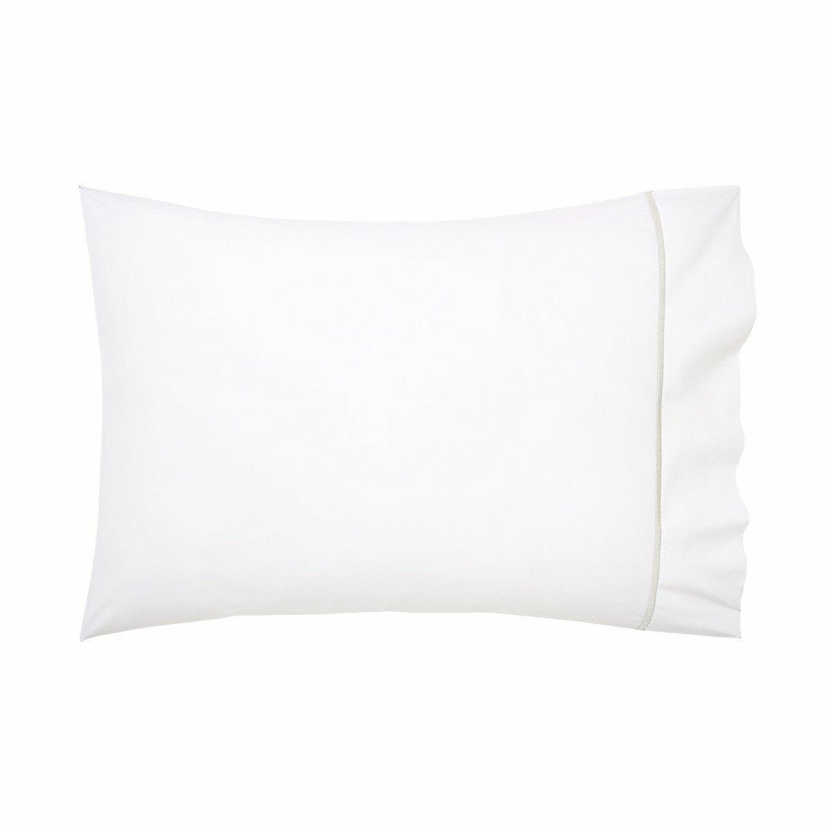 Yves Delorme Athena Bedding Pillowcase Nacre Fine Linens