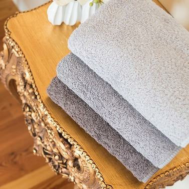 Graccioza Long Double Loop Luxury Bath Towels (White)