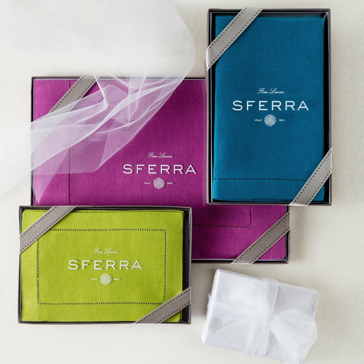Sferra Table Linens Gift Boxes