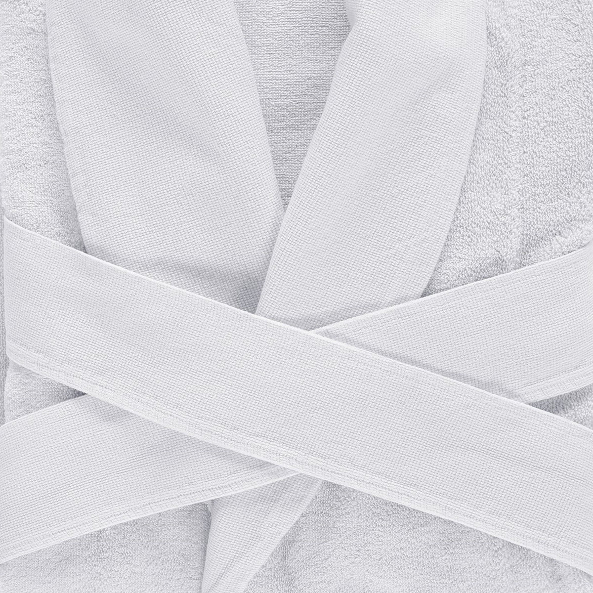 Abyss Amigo Bath Robe Swatch White Fine Linens
