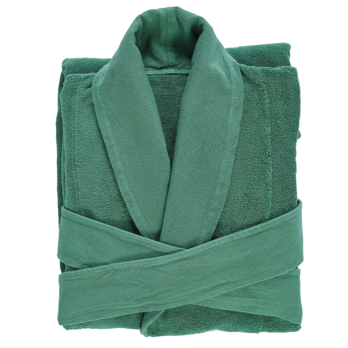 Abyss Amigo Bath Robe Folded Emerald Fine Linens