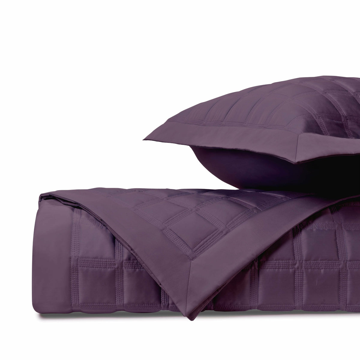 Home Treasures Athens Quilted Bedding Fine Linens Purple