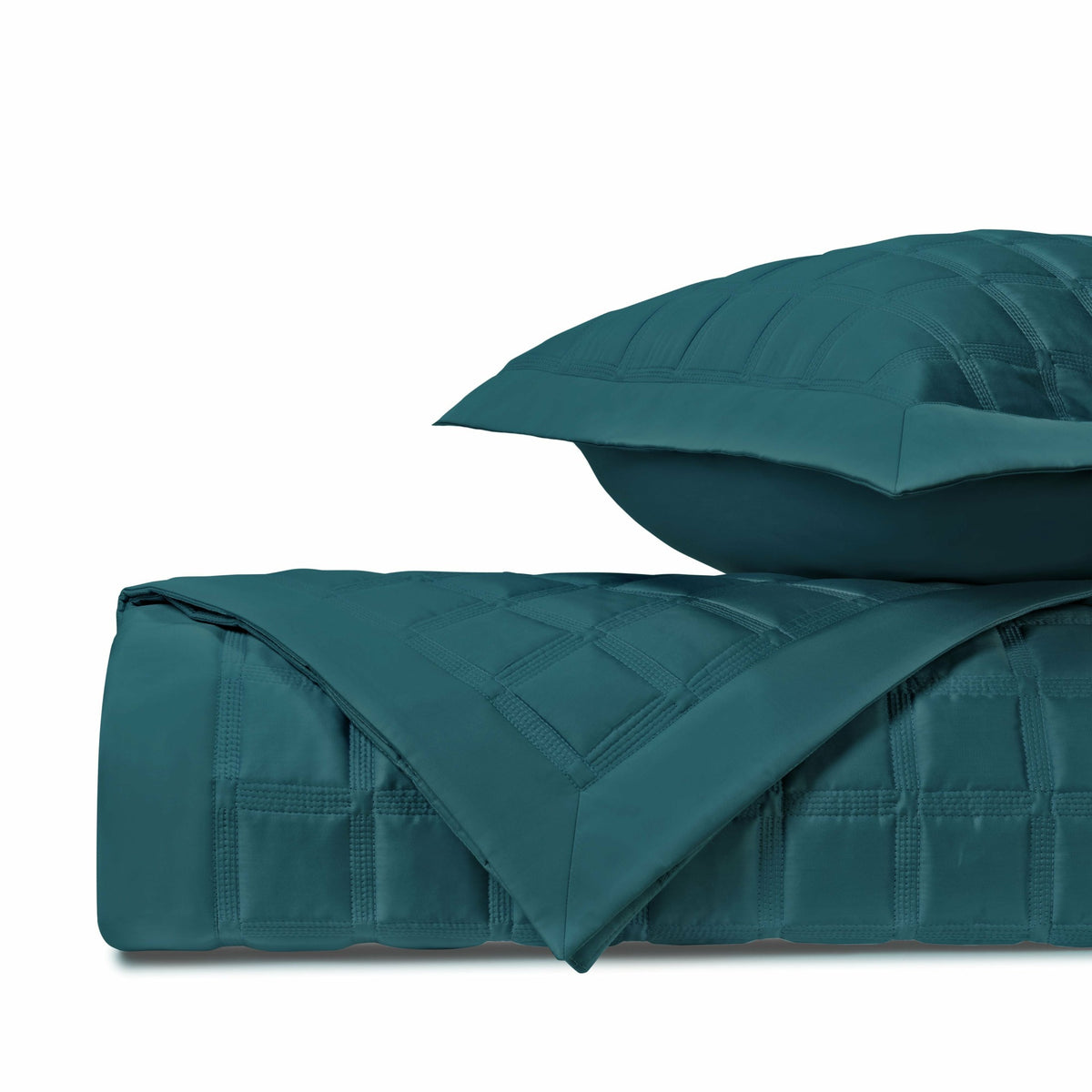 Home Treasures Athens Quilted Bedding Fine Linens Teal