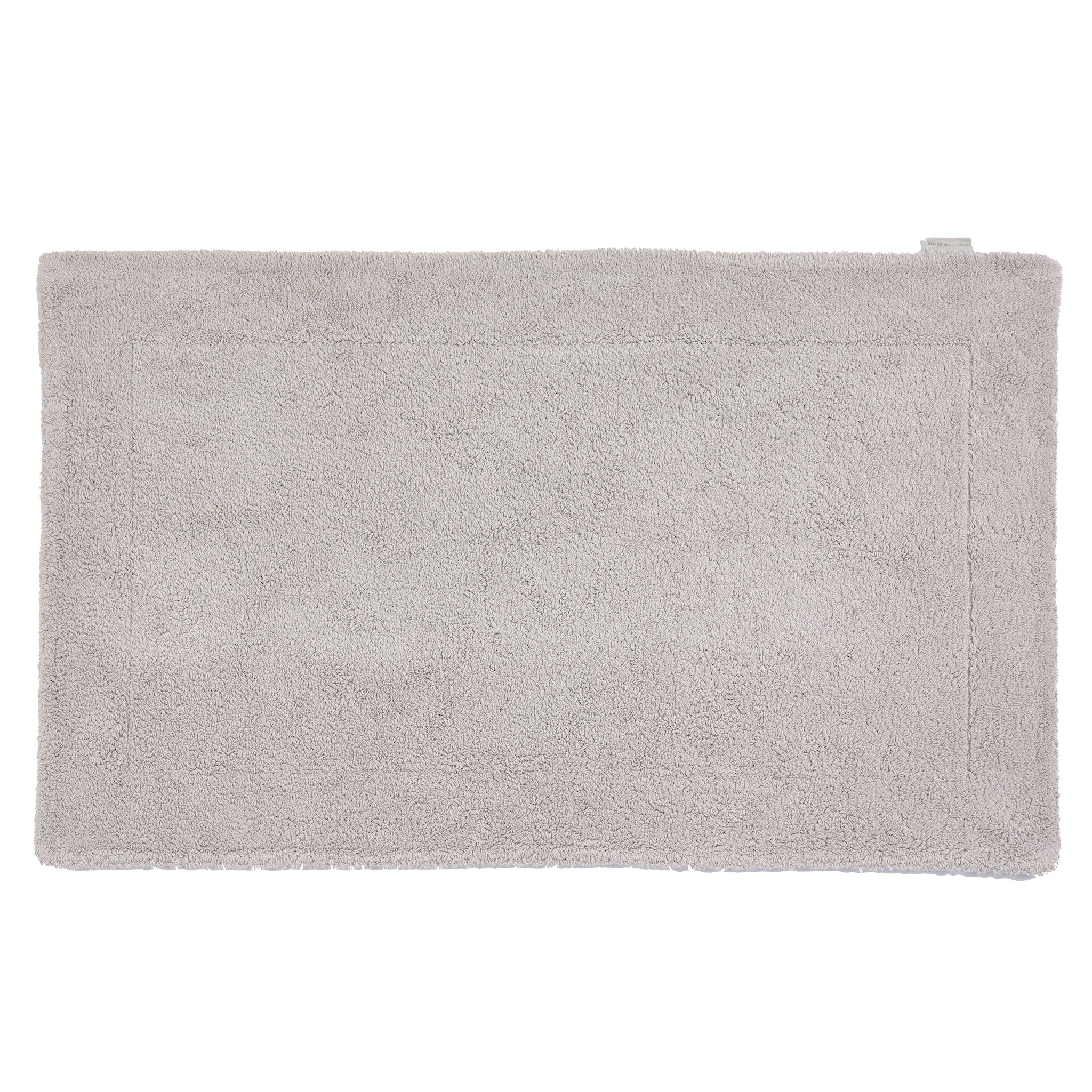 Abyss Double Super Pile Bath Tub Mat - White