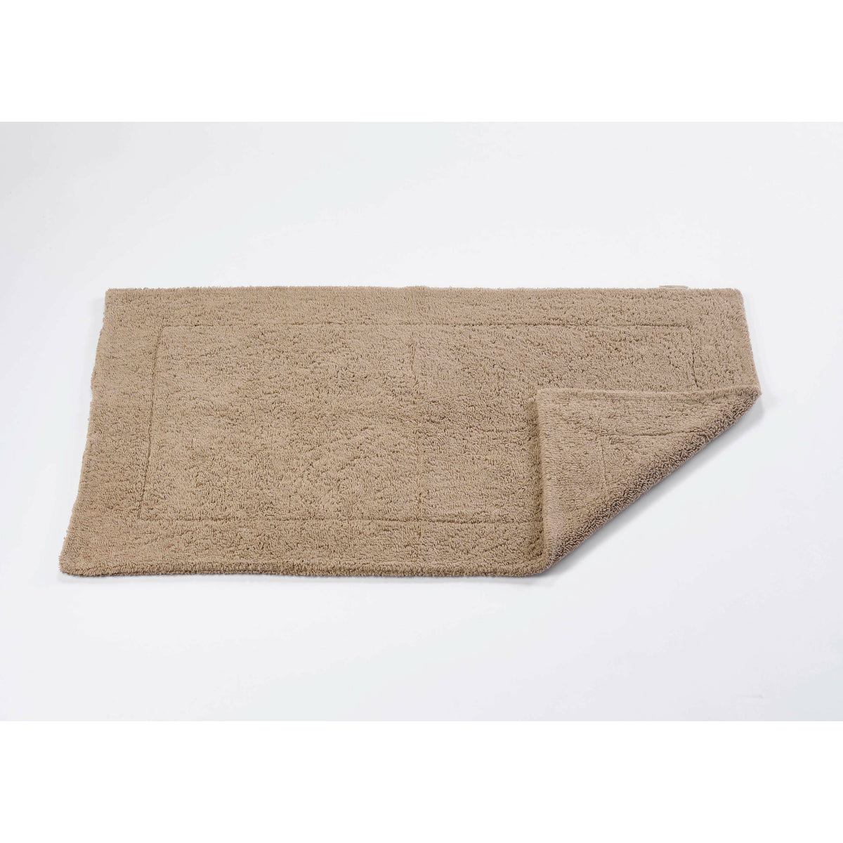 Abyss Double Bath Tub Mat Flat Straight Taupe (711) Fine Linens