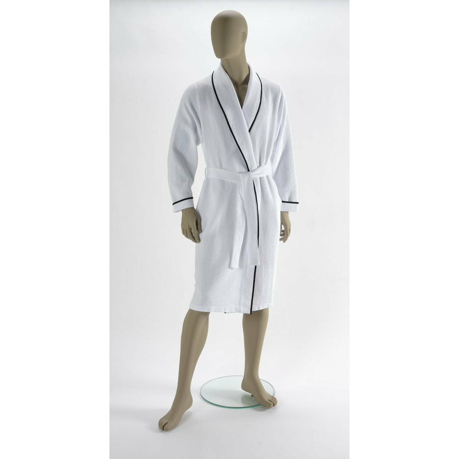 Abyss Dream Bath Robe Mannequin2 Taupe (711) Fine Linens