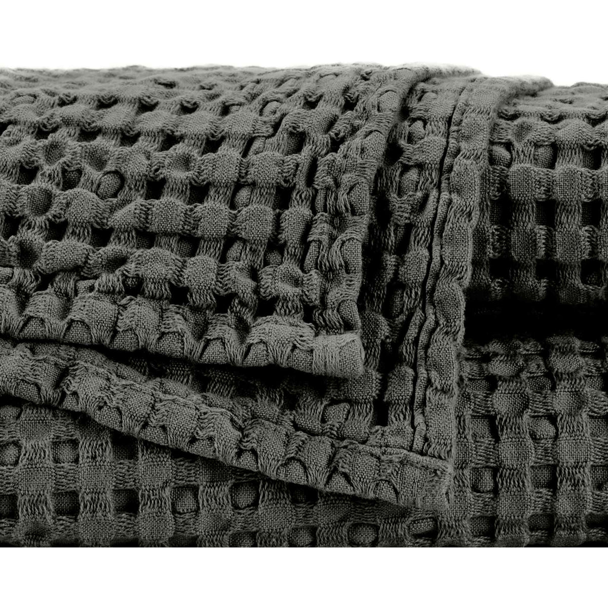 Abyss Pousada Bath Towels Close Up Gris (920) Fine Linens