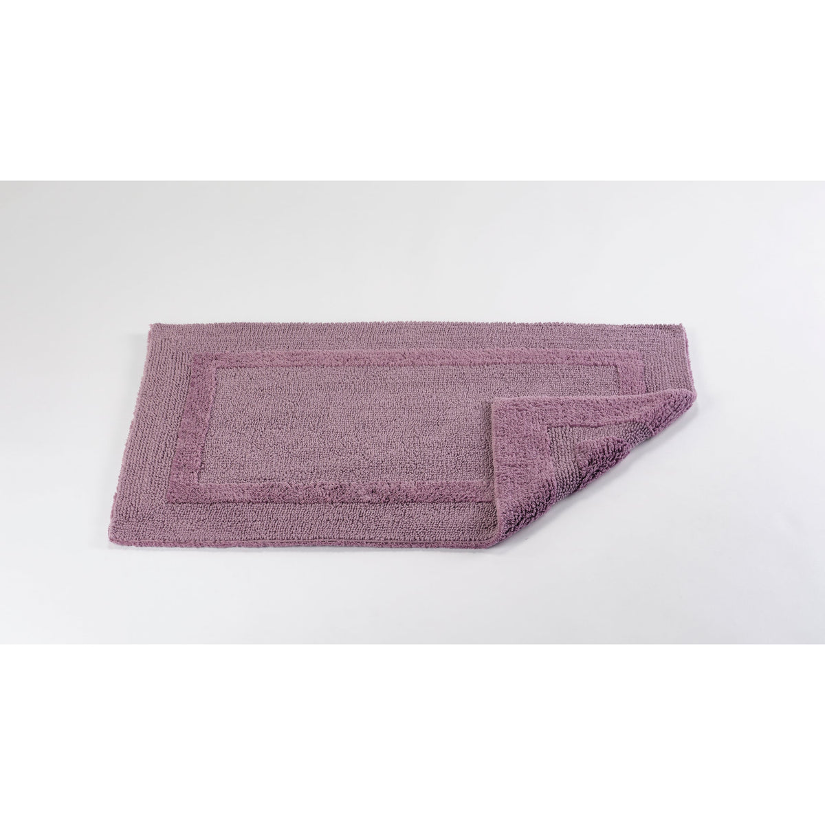 Abyss Habidecor Reversible Bath Rug Flat Straight Orchid  Fine Linens