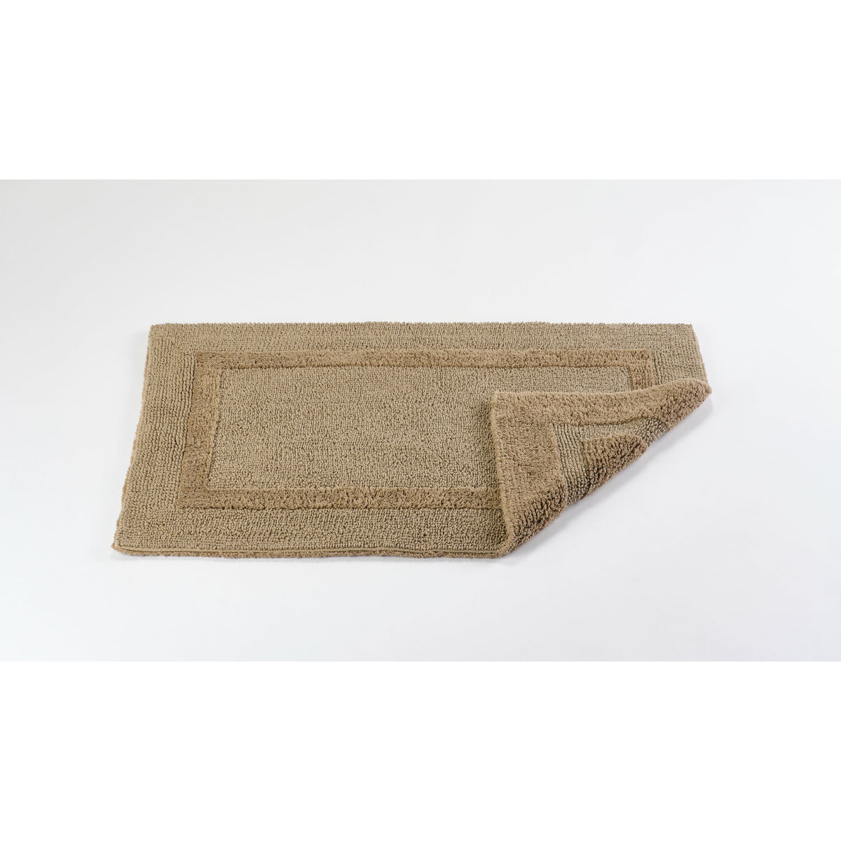 Abyss Habidecor Reversible Bath Rug Flat Straight Taupe Fine Linens