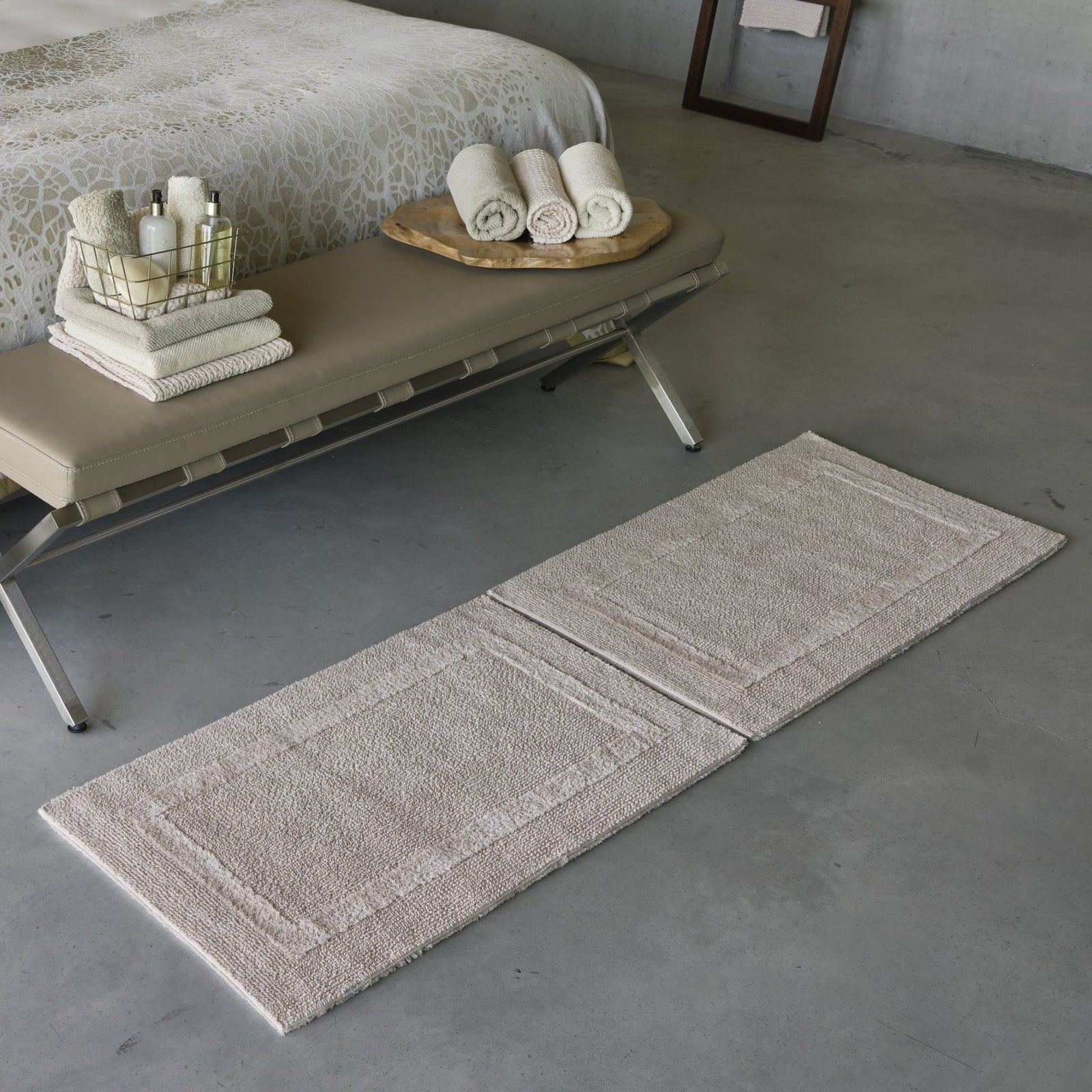 Abyss Habidecor Reversible Bath Rug Lifestyle Portugal Fine Linens