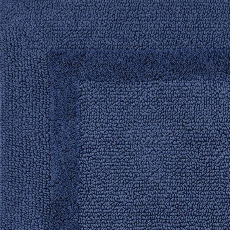 Abyss Habidecor Reversible Bath Rug Cadette Blue Fine Linens 