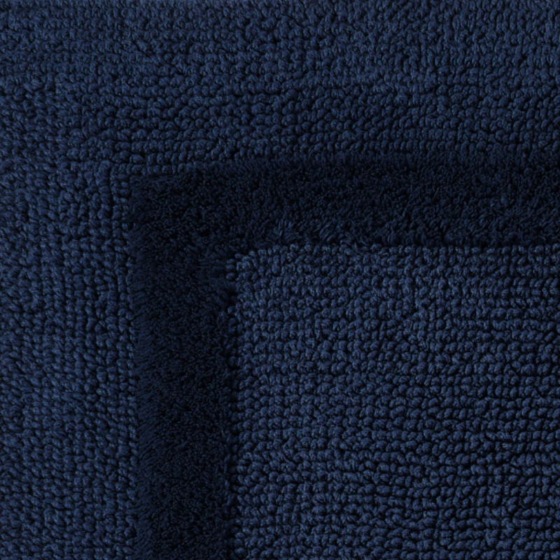 Abyss Habidecor Reversible Bath Rug Navy (314) Fine Linens