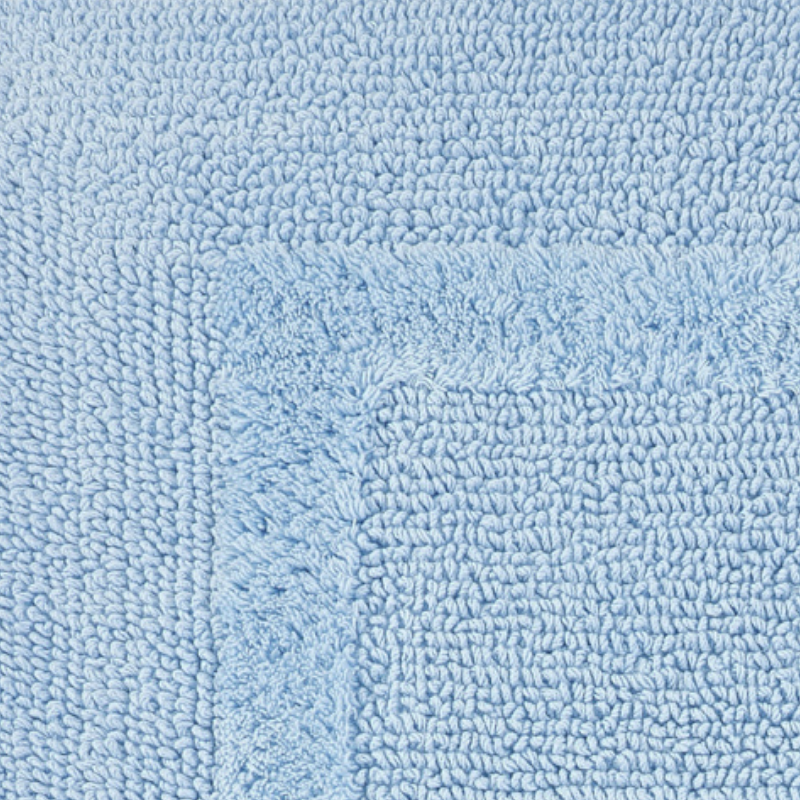 Abyss Habidecor Reversible Bath Rug Powder Blue (330) Fine Linens