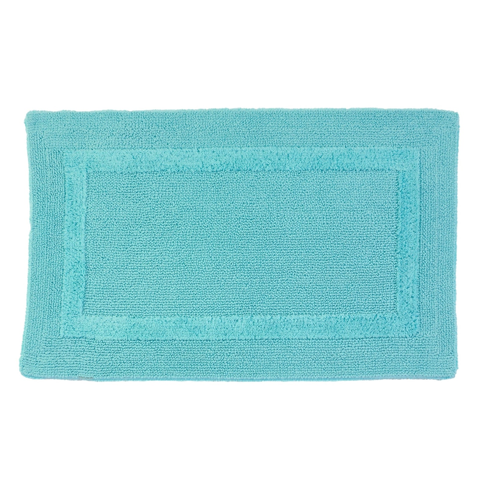 Abyss Habidecor Reversible Bath Rug Turquoise (370) Fine Linens