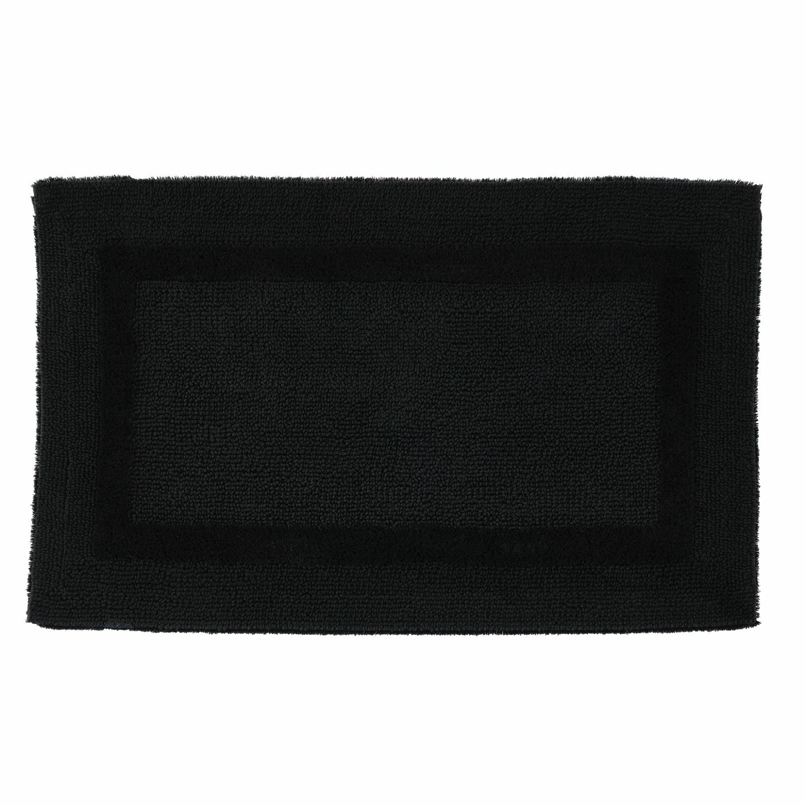 Abyss Habidecor Reversible Bath Rug Black Fine Linens