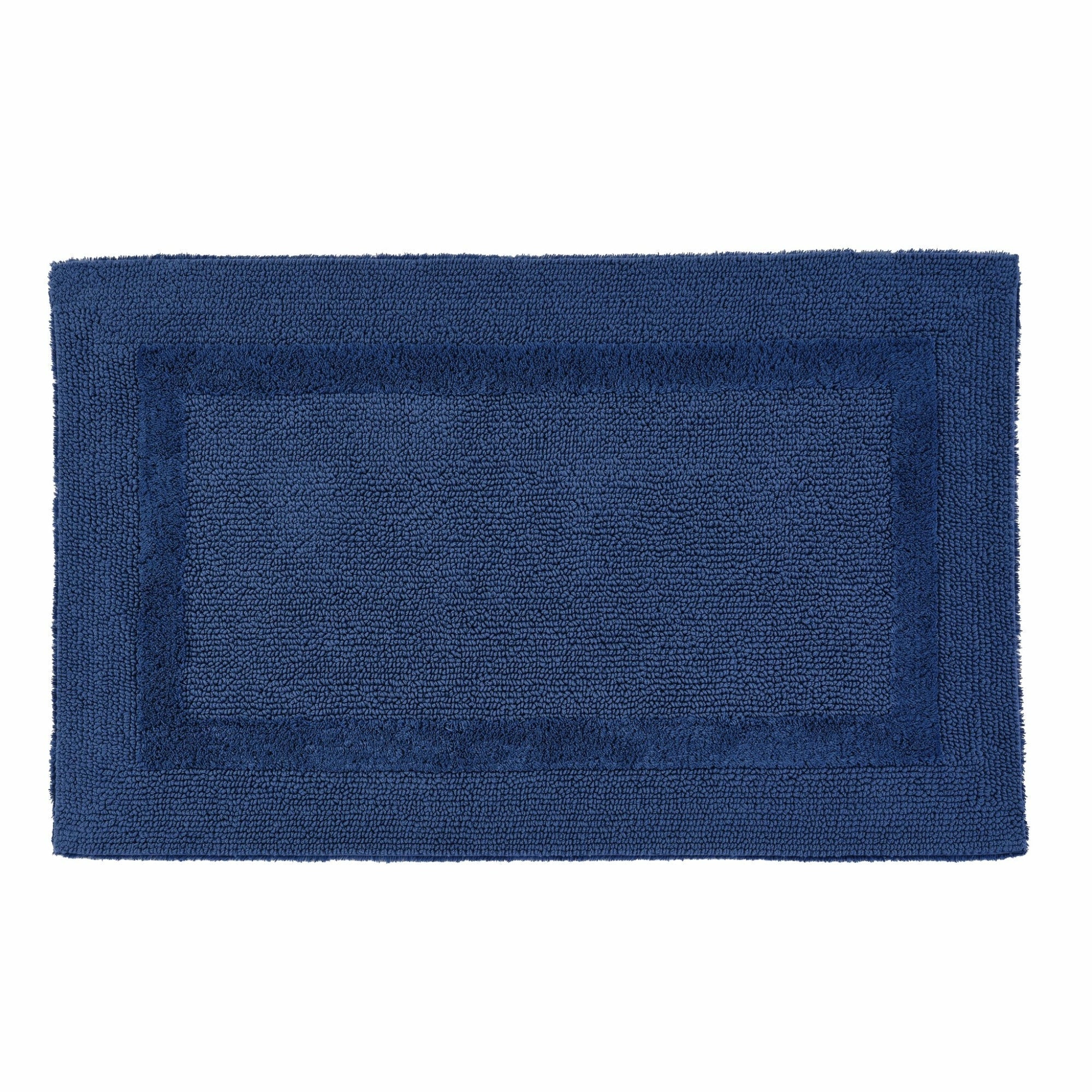 Abyss Habidecor Reversible Bath Rug Cadette Blue Fine Linens 